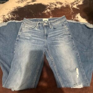 Shyanne Blue Flare Wide Leg Jeans